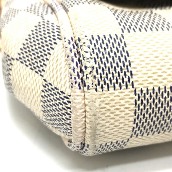 LOUIS VUITTON Authentic Brown Damier Canvas Shoulder Bag